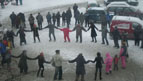 15.JPG - <p>Честване на празника Трифон Зарезан в село Кътина - 5 февруари 2012 година</p>